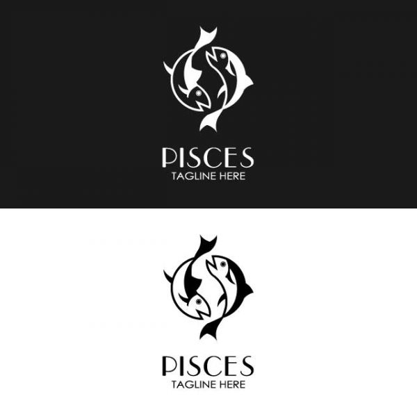 Download Pisces fish logo design