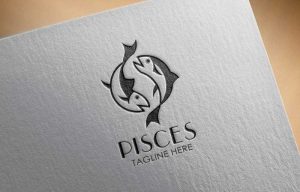 Download Pisces fish logo design