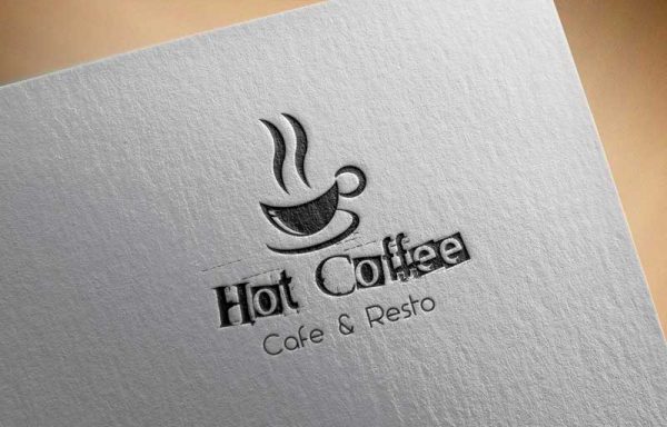 Download Hot cup of coffee drawing logo design