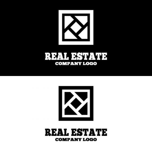 Download stone brick house contractor logo design