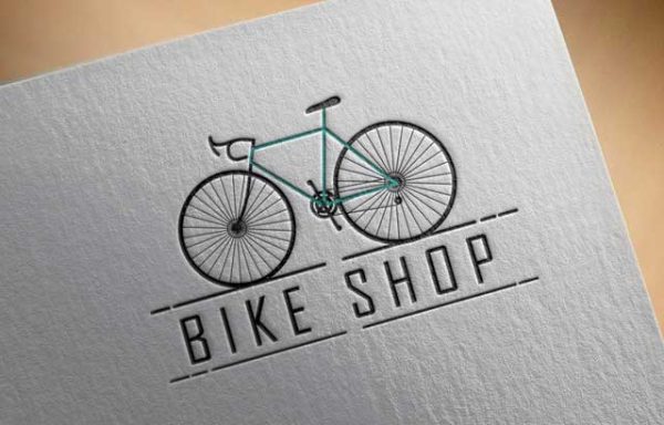 Racing bike shop logo design