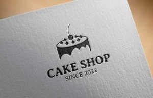 Tart Cake shop logo design