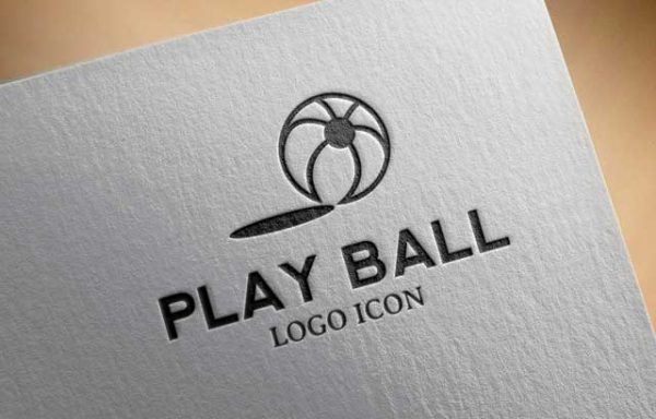 Play Ball Logo Design