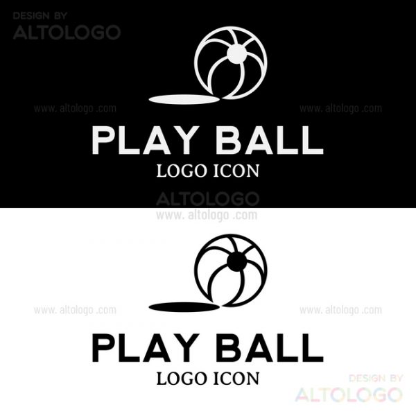 Play Ball Logo Design