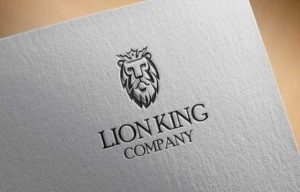 Lion King Face Logo Design